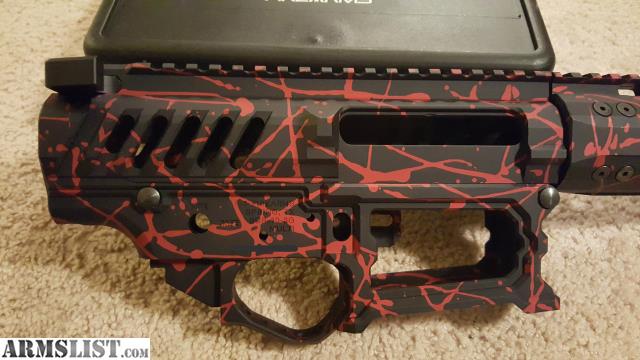 F1 Firearms BDR-10-3G Red Marbalizer Rifle 20 RD 6.5 Creedmoo …